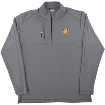 Memphis Grizzlies Adidas Gray Climalte Performance 1/4 Zip Pullover (Adult Small)