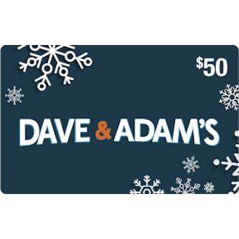 $50 Dave & Adam's Gift Certificate