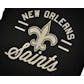 New Orleans Saints Majestic Black Forward Progress III Tee Shirt (Womens S)