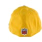 Green Bay Packers New Era Yellow On Field Reflective 39Thirty Flex Fitted Hat (Adult S/M)