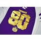 Chris Carter Minnesota Vikings Majestic Purple HOF Draft Him VII V-Neck Tee Shirt (Womens XL)