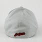 Cleveland Indians New Era Grey 39Thirty Double Timer Flex Fit Hat (Adult S/M)