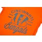 Cincinnati Bengals Majestic Orange Forward Progress III Tee Shirt (Womens Small)