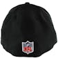 Philadelphia Eagles New Era Black Team Colors 39Thirty On Field Fitted Hat (Adult S/M)
