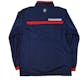 Montreal Canadiens Reebok Center Ice Navy Hot Jacket 1/4 Zip Performance Pullover (Adult M)