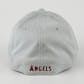 Los Angeles Angels New Era Grey 39Thirty Double Timer Flex Fit Hat (Adult S/M)