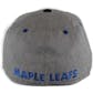 Toronto Maple Leafs Reebok Grey Structured Flex Fitted Hat (Adult S/M)