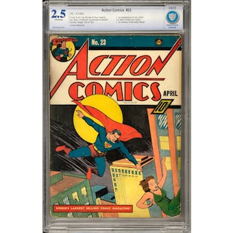 Action Comics #23 CBCS 2.5 (OW) *0002339-AA-001*
