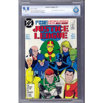 Justice League #1 CBCS 9.8 (W) *0004584-AA-008* JusticeLeague2020Series0 - (Hit Parade Inventory)