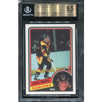 1984/85 O-Pee-Chee Cam Neely Rookie Card BVG 9.5 *0455