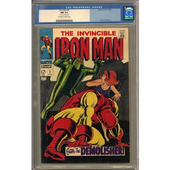 Iron Man #2 CGC 9.4 (OW-W) *0008048056*