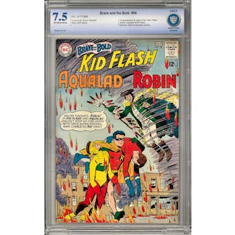 Brave and the Bold #54 CBCS 7.5 (OW-W) *0008638-AA-001*