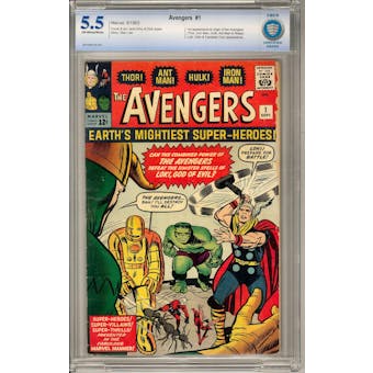 Avengers #1 CBCS 5.5 (OW-W) *0010456-AA-001*