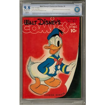 Walt Disney's Comics and Stories #1 CBCS 9.8 Restored (OW-W) *0010653-AA-001*