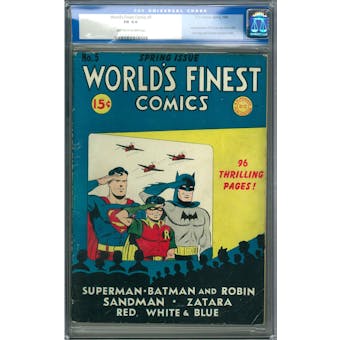 World's Finest Comics #5 CGC 6.0 (LT-OW) *0010863014*