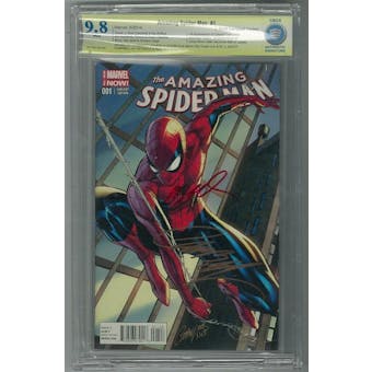 Amazing Spider-Man #1 CBCS 9.8 (W) Signed By Ramos & Campbell *0011421-AA-004* SIG - (Hit Parade Inventory)