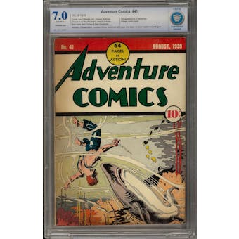 Adventure Comics #41 CBCS 7.0 Conserved (OW) *0011903-AA-001*
