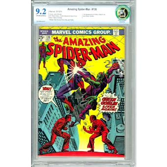 Amazing Spider-Man #136 CBCS 9.2 (OW-W) *0012366-AA-001*