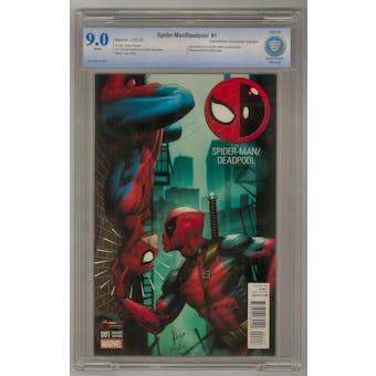 Spider-Man / Deadpool #1 GameStop Variant (W) CBCS 9.0 *0014488-AA-004*
