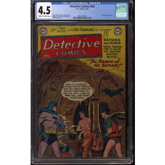 Detective Comics #205 CGC 4.5 (C-OW) *0014744009*