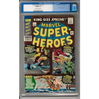 Marvel Super-Heroes #1 CGC 9.0 (OW-W) *0016901010*