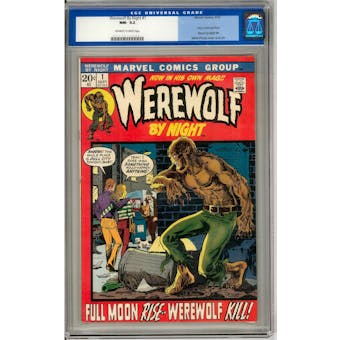 Werwolf By Night #1 CGC 9.2 (OW-W) *0017317002*