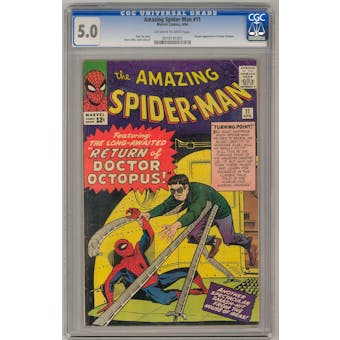 Amazing Spider-Man #11 CGC 5.0 (OW-W) *0018741001*