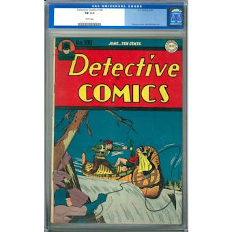 Detective Comics #100 CGC 6.0 (W) *0023708004*