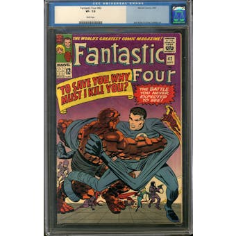 Fantastic Four #42 CGC 7.5 (W) *0029438014*