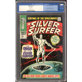 Silver Surfer #1 CGC 8.0 (OW) *0042111001*