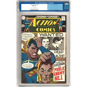 Action Comics #374 CGC 9.4 (C-OW) *0048585005*