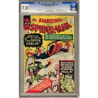 Amazing Spider-Man #14 CGC 7.0 (C-OW) *0054313001*