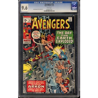 Avengers #76 CGC 9.6 (W) *0056851001*