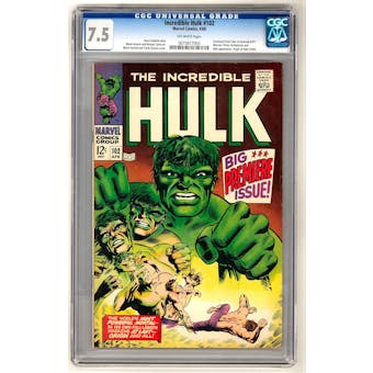 Incredible Hulk #102 CGC 7.5 (OW) *0075817003*