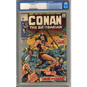 Conan the Barbarian #1 CGC 9.2 (OW-W) *0078632001*