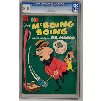 Gerald McBoing Boing and the Nearsighted Mr. Magoo #5 CGC 8.0 (OW) *0082715006*