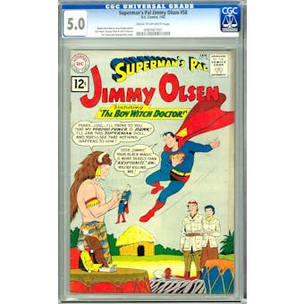 Superman's Pal Jimmy Olsen #58 CGC 5.0 (C-OW) *0083067001*