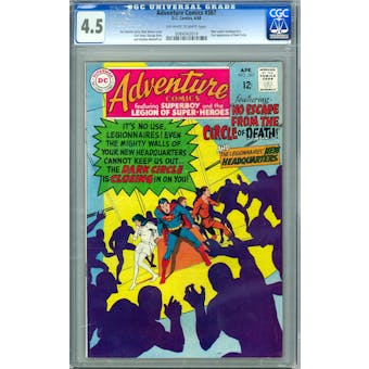 Adventure Comics #367 CGC 4.5 (OW-W) *0084043014*