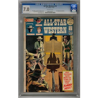 All Star Western #10 CGC 7.0 (OW) *0084345001*