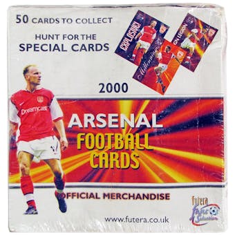 2000 Futera Arsenal Trading Card Box (As Is)