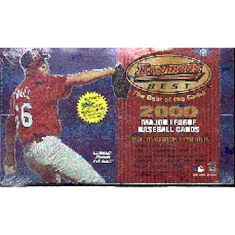 2000 Bowman's Best Baseball Hobby Box