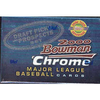 2000 Bowman Chrome Draft Picks Baseball Factory Set (Box)