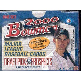 2000 Bowman Draft Picks And Prospects Baseball Factory Set (Box)