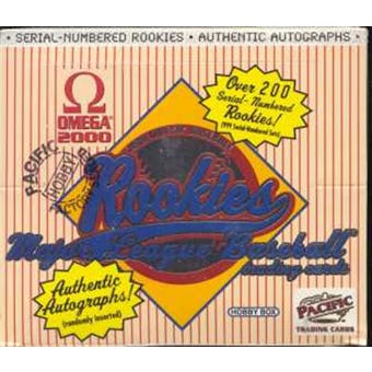 2000 Pacific Omega Baseball Hobby Box