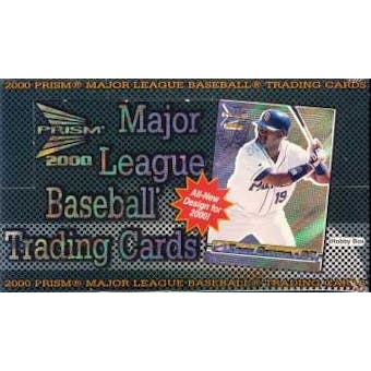 2000 Pacific Prism Baseball Hobby Box