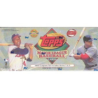 2000 Topps Baseball HTA Factory Set (Box) (White)