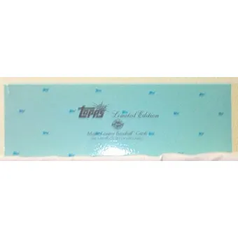 2000 Topps Baseball Limited Edition HTA Tiffany Set