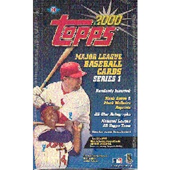 2000 Topps Series 1 Baseball Hobby Box