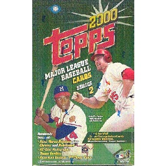 2000 Topps Series 2 Baseball Hobby Box