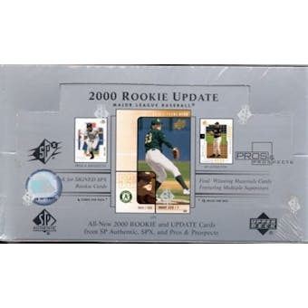 2000 Upper Deck Rookie Update Baseball Hobby Box